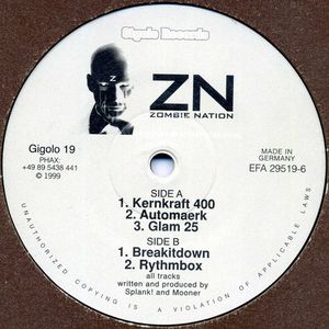 Kernkraft 400 original 12-inch vinyl — Gigolo Records 019, 1999