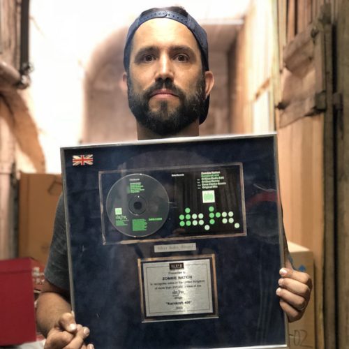 Kernkraft 400 UK Silver Award — recognising sales of more than 200,000 copies